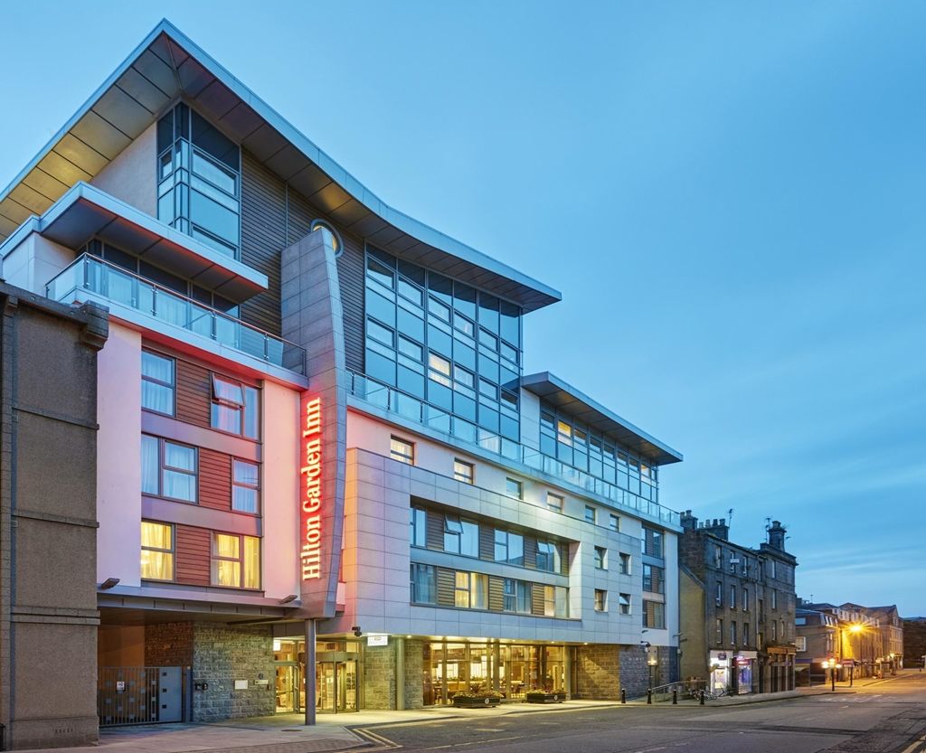Hilton Garden Inn Aberdeen City Centre Buitenkant foto